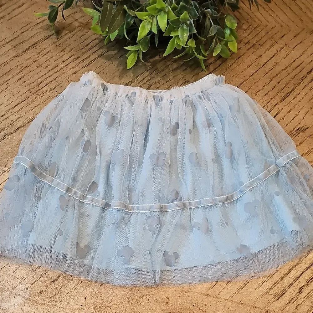 Blue Tulle Minnie Skirt Size 5